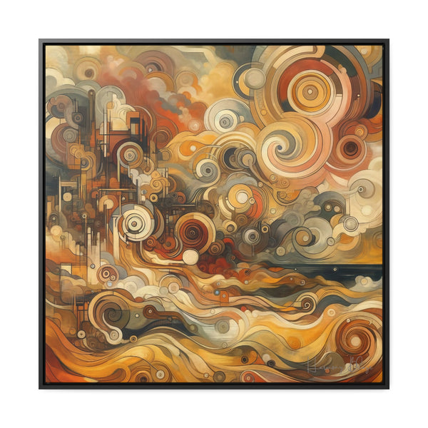 Abstract Wanderlust: Earth's Enigmatic Odyssey - Abstract Art