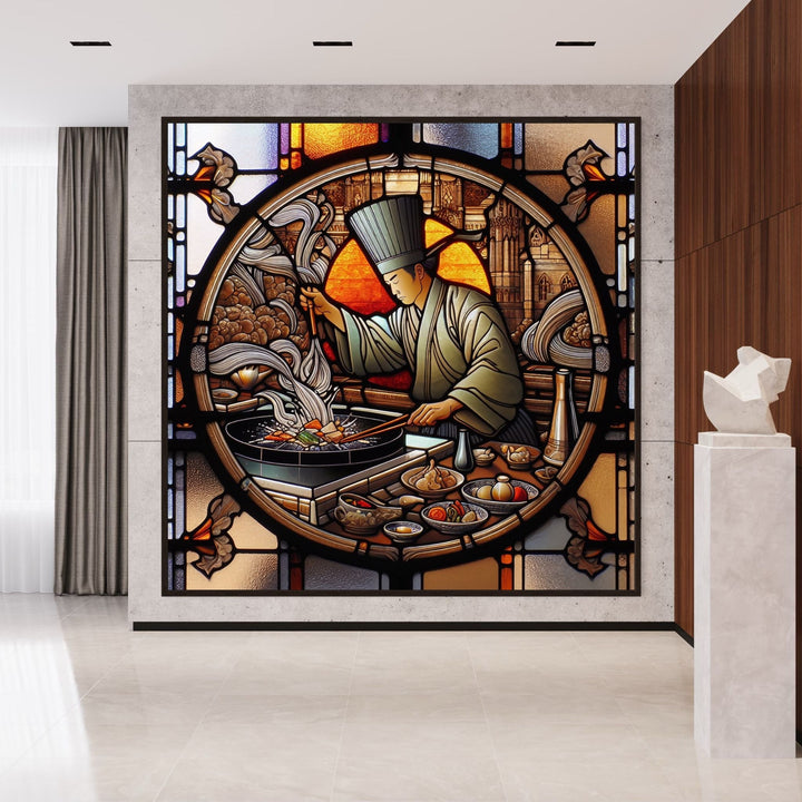 Aurelia Da Vincianni - Stained Glass Painting - My Divine Hands