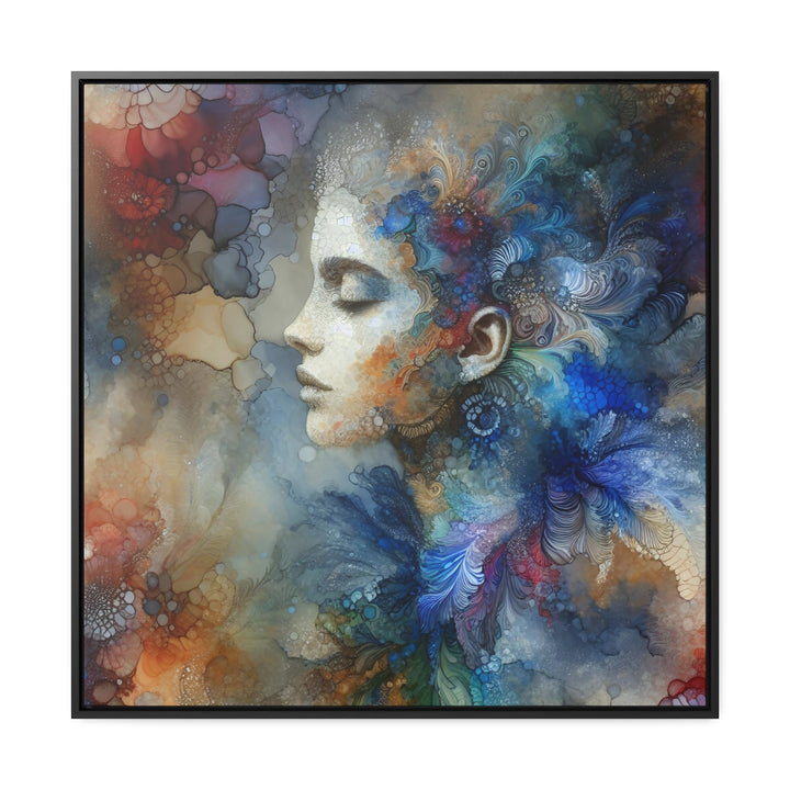 Eloise Van Derlyn - Alcohol Ink Painting - My Divine Hands