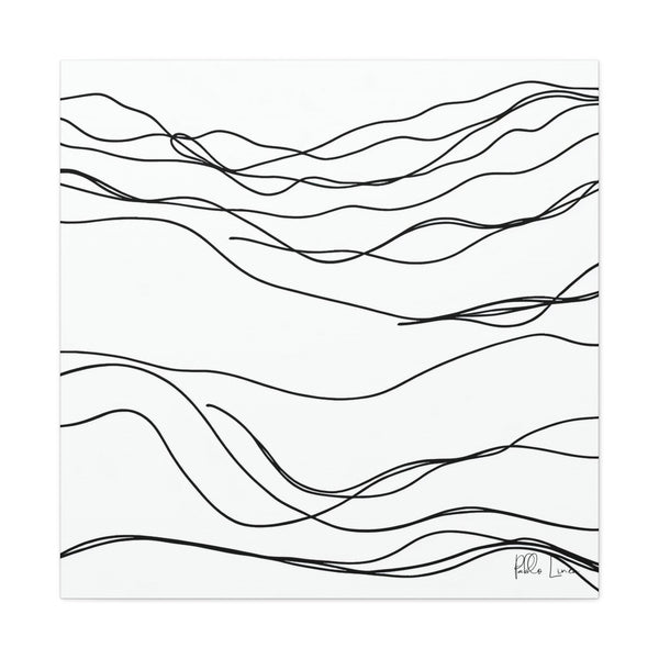 Evelyn Rosetti - One Line Painting - My Divine Hands
