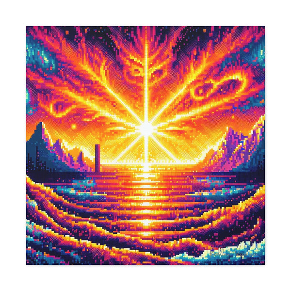 Lila Rockwell - Pixel Art Painting - My Divine Hands