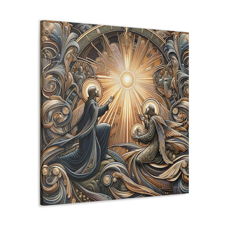 Seraphina Delphi - Art Nouveau Faith Painting - My Divine Hands