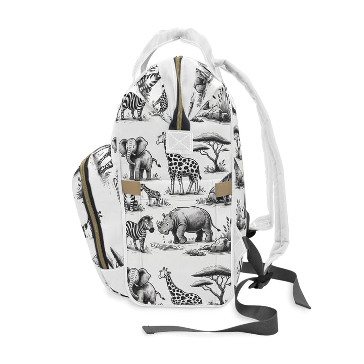 Zoo Animals - Sensory Diaper Backpack - My Divine Hands