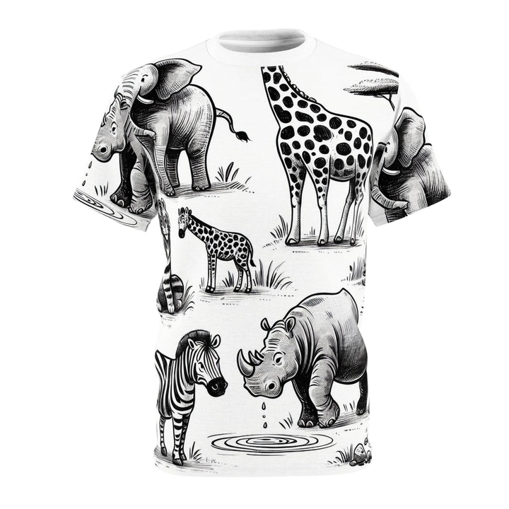 Zoo Animals - Sensory Unisex Tee - My Divine Hands